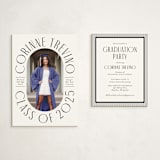 "Well Rounded" - Graduation Insert Cards in Classic White by Cindy Reynolds - With Invitation