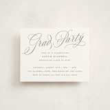 "Ebb and Flow" - Graduation Insert Cards in Cloud by Hooray Creative - Front