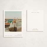 "Typewritten" - Graduation Insert Cards in Ink by Blustery August - With Invitation