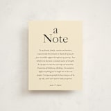 "California" - Graduation Insert Cards in Milk by Ani Somi - Front