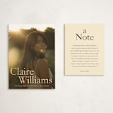 "California" - Graduation Insert Cards in Milk by Ani Somi - With Invitation