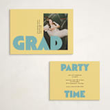 "Bold Baddie" - Graduation Insert Cards in Legal Pad by Claire - With Invitation
