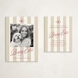 "Bexley" - Graduation Insert Cards in Parchment by Susan Zinader - With Invitation