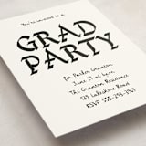 "Calligraphic Ink" - Graduation Insert Cards in Cotton by Chryssi Tsoupanarias - Detail