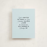 "Popular" - Graduation Insert Cards in Sky by Claire - Front