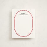 "Bocce" - Graduation Insert Cards in Cherry by Megan Davis - Front