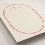 "Bocce" - Graduation Insert Cards in Strawberry by Megan Davis - Detail