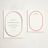 "Bocce" - Graduation Insert Cards in Cherry by Megan Davis - With Invitation