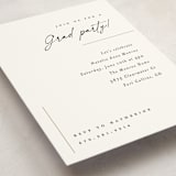 "clean" - Graduation Insert Cards in Cotton by Carolyn Nicks - Detail