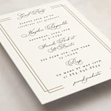 "Minimalist Elegance" - Graduation Insert Cards in Ink by Ana de Sousa - Detail