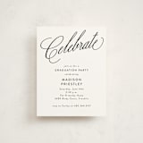 "Aloft" - Graduation Insert Cards in Daisy by Jessica Williams - Front