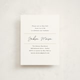"Balance" - Graduation Insert Cards in Freshwhite by Kaydi Bishop - Front