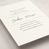 "Balance" - Graduation Insert Cards in Freshwhite by Kaydi Bishop - Detail