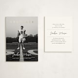 "Balance" - Graduation Insert Cards in Freshwhite by Kaydi Bishop - With Invitation
