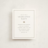 "Caroline" - Graduation Insert Cards in Opal by Pixel and Hank - Front