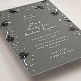 "Hat Fling" - Graduation Insert Cards in Cloud by Alethea and Ruth - Detail