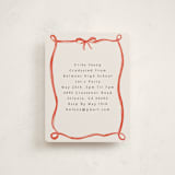 "Make me happy" - Graduation Insert Cards in Berry by Pati Cascino - Front