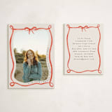 "Make me happy" - Graduation Insert Cards in Berry by Pati Cascino - With Invitation