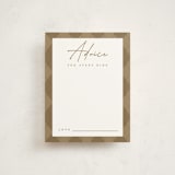 "Snapshots" - Graduation Insert Cards in Pearl by Leah Bisch - Front
