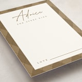 "Snapshots" - Graduation Insert Cards in Pearl by Leah Bisch - Detail
