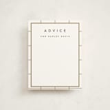"Minimal border" - Graduation Insert Cards in Starlight by Lucrecia Caporale - Front