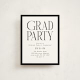 "In the Center" - Graduation Insert Cards in Cloud by Susan Brown - Front