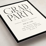 "In the Center" - Graduation Insert Cards in Cloud by Susan Brown - Detail