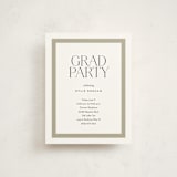 "framed graduate" - Graduation Insert Cards in Cloud by Eric Clegg - Front