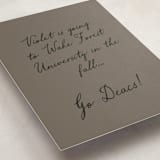 "Scrapbook" - Graduation Insert Cards in Earth by Sara Hicks Malone - Detail