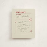 "Checklist Complete" - Graduation Insert Cards in Parchment by Zove Ahhh - Front