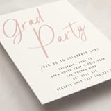 "Signature Snapshot" - Graduation Insert Cards in Lipstick by Erin German - Detail