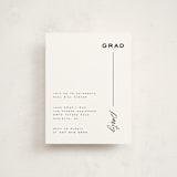 "Onward Bound" - Graduation Insert Cards in Pencil by Yuliya Evseeva - Front