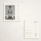 "Onward Bound" - Graduation Insert Cards in Pencil by Yuliya Evseeva - With Invitation