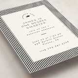 "Understated" - Graduation Insert Cards in Mortarboard by Owl and Toad - Detail