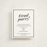 "Class Dismissed" - Graduation Insert Cards in Ink by Megan Davis - Front