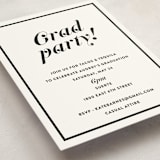 "Class Dismissed" - Graduation Insert Cards in Ink by Megan Davis - Detail