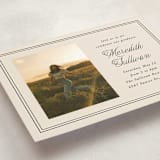 "Timeless Border" - Graduation Insert Cards in Almond by Brianne Larsen - Detail