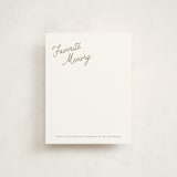 "horchata" - Graduation Insert Cards in Porcelain by chocomocacino - Front