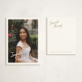 "horchata" - Graduation Insert Cards in Porcelain by chocomocacino - With Invitation