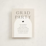 "Vision" - Graduation Insert Cards in Ivory by Pixel and Hank - Front