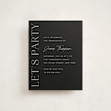 "Stacked" - Graduation Insert Cards in Ivory by Monika Torun - Front