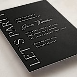 "Stacked" - Graduation Insert Cards in Ivory by Monika Torun - Detail