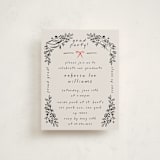 "Celebratory Frame" - Graduation Insert Cards in Linen by Ana de Sousa - Front