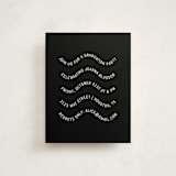 "Celebra" - Graduation Insert Cards in Nero by Pati Cascino - Front