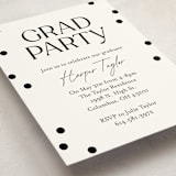 "Best Year" - Graduation Insert Cards in Moon by Olivia Williams - Detail