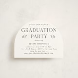 "Carousel" - Graduation Insert Cards in Cotton by Morgan Kendall - Front