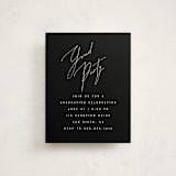 "Grad Signature" - Graduation Insert Cards in Sandstone by Stacy Maalouf - Front