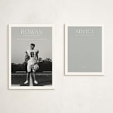"Balzac" - Graduation Insert Cards in Alba by Deynaaz Daraei - With Invitation