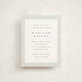 "Graduate Gallery" - Graduation Insert Cards in Snow by Emily Sabol Goss - Front