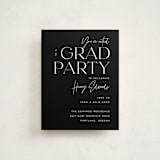 "Greatest Year" - Graduation Insert Cards in Coal by Michelle Taylor - Front